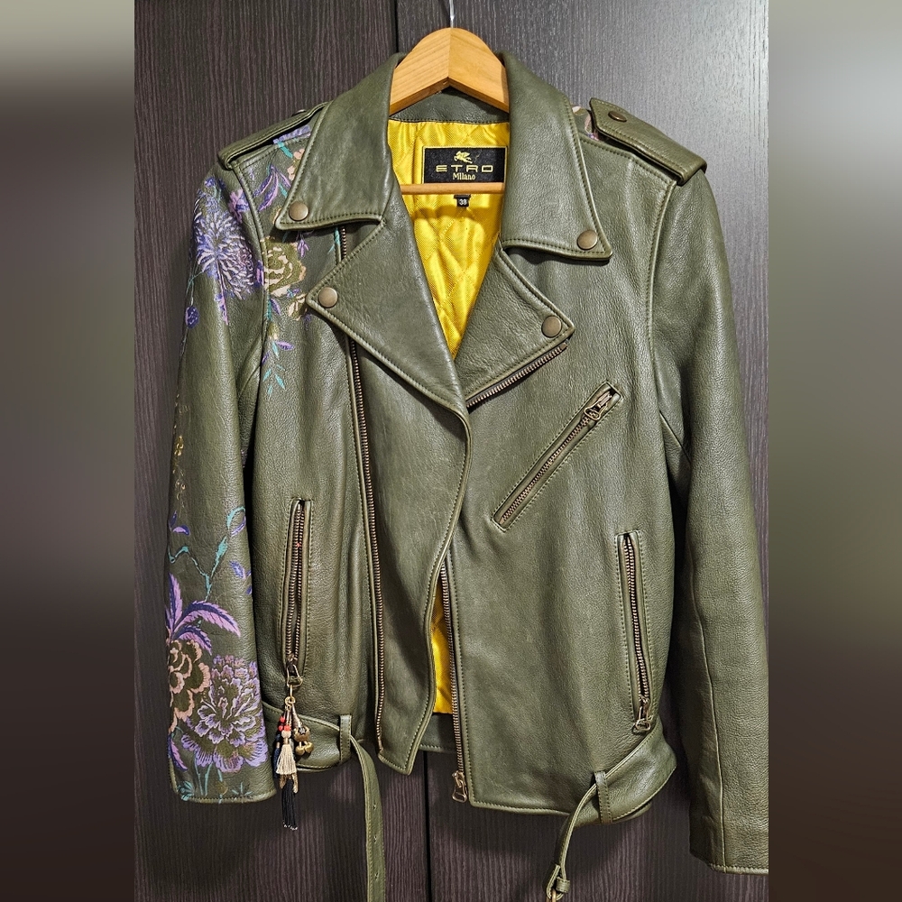Etro Leather Jacket